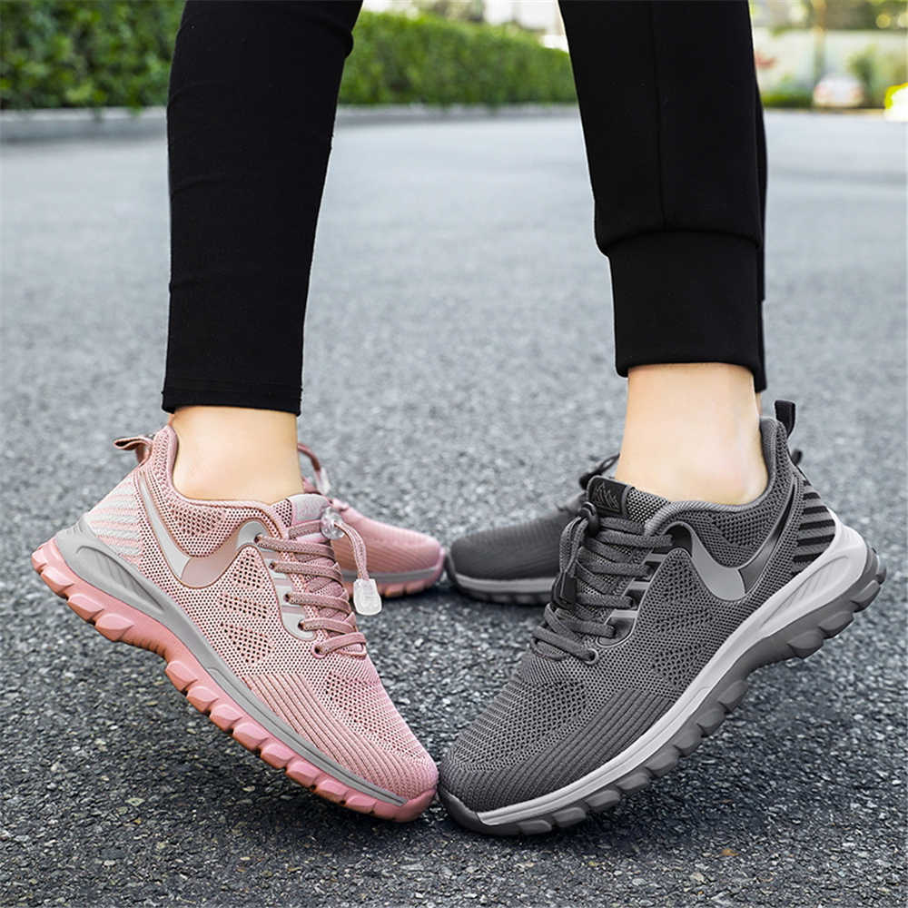 Sewing Knit - Męskie dzianinowe antypoślizgowe sneakersy rozmiar 45,
