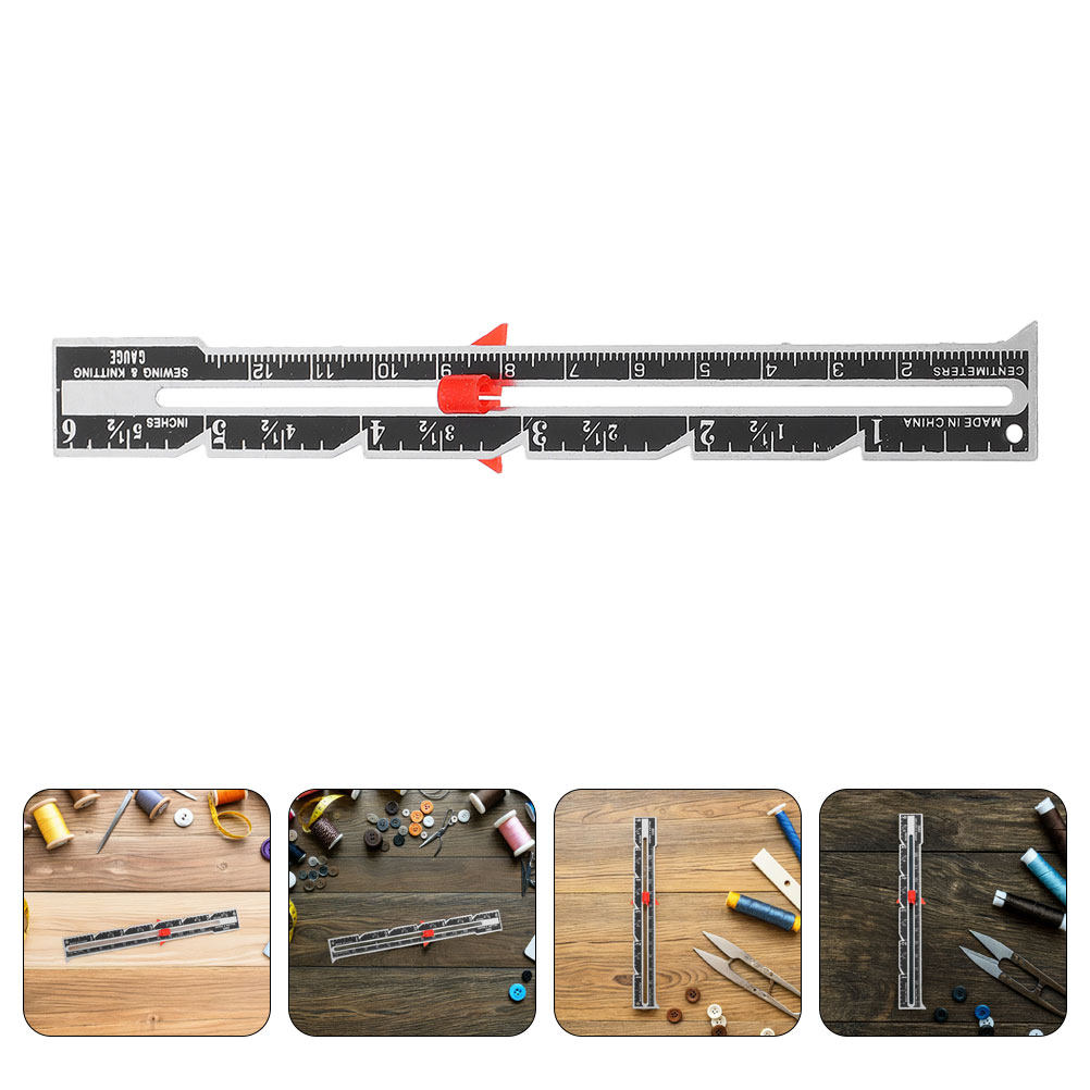 Sewing Knit - 8-częściowy zestaw ergonomicznych linijek do szycia,
