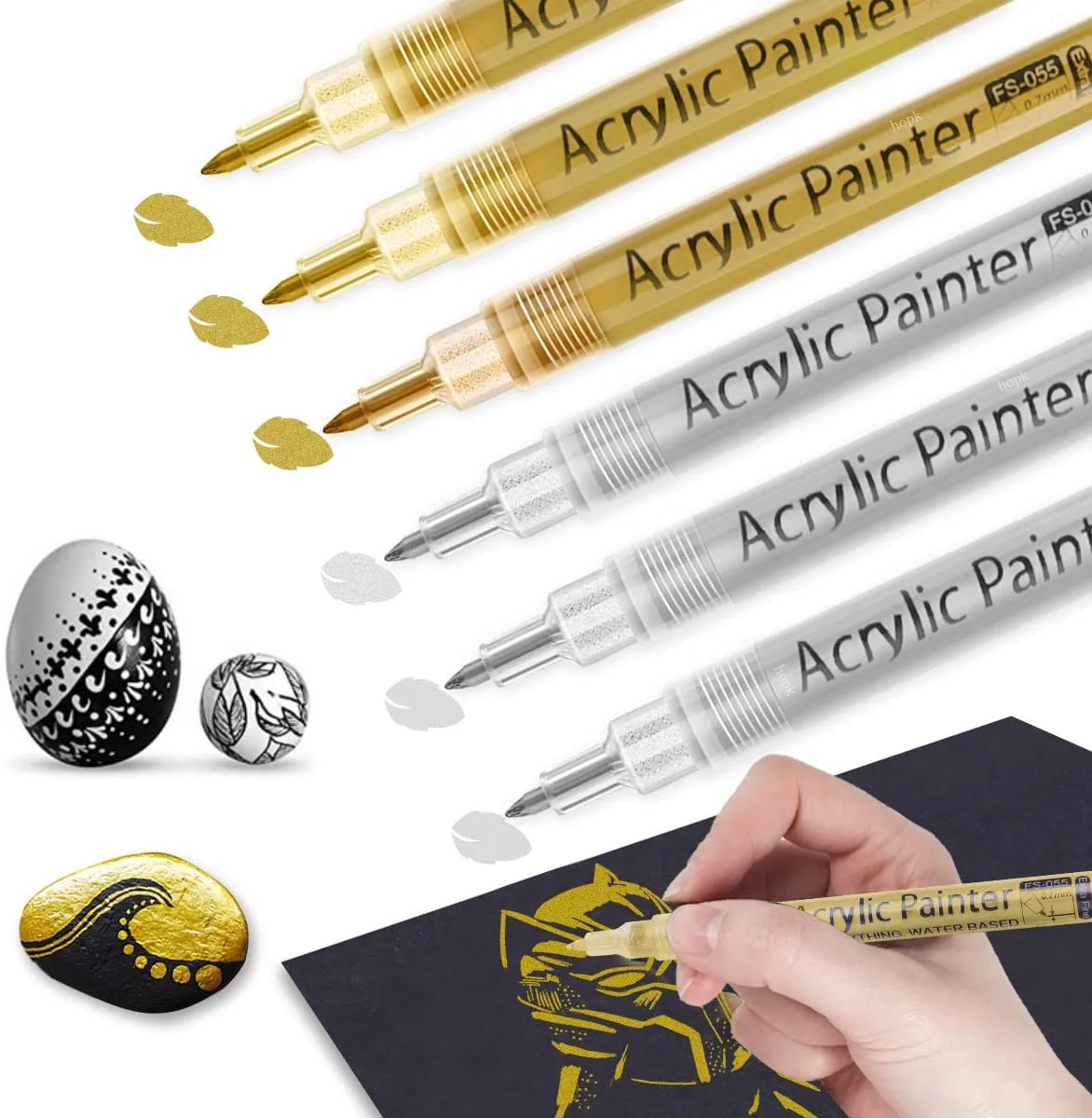 3 sztuki / zestaw białych pisa – Copic Marker Classic recenzja i cena