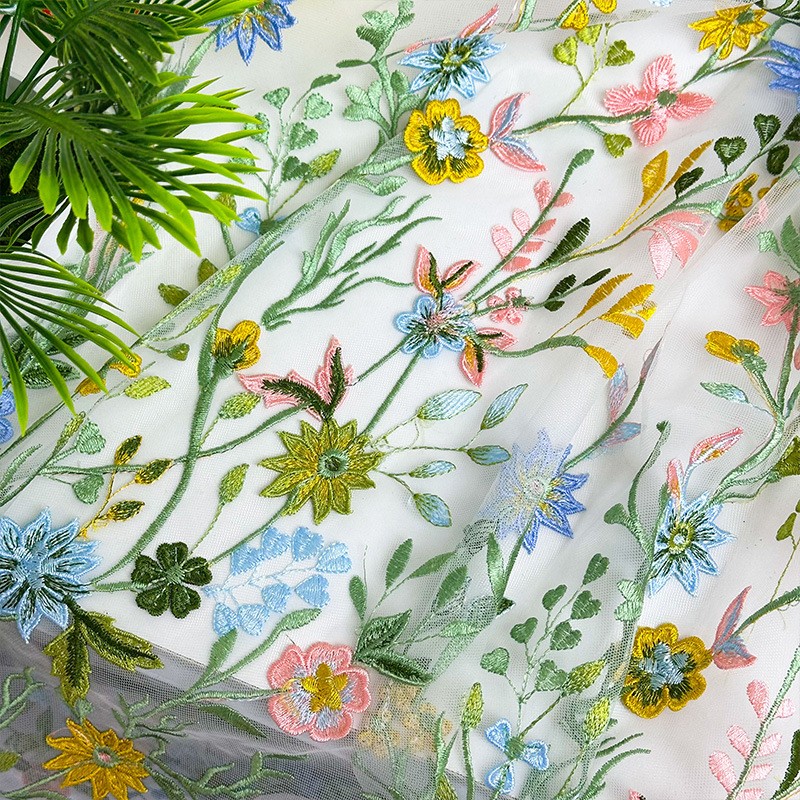 90x130cm Kwiatowa Koronka Tiul – Sewing Textiles recenzja i cena