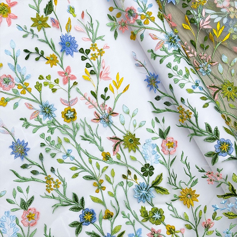 90x130cm Kwiatowa Koronka Tiul – Sewing Textiles recenzja i cena