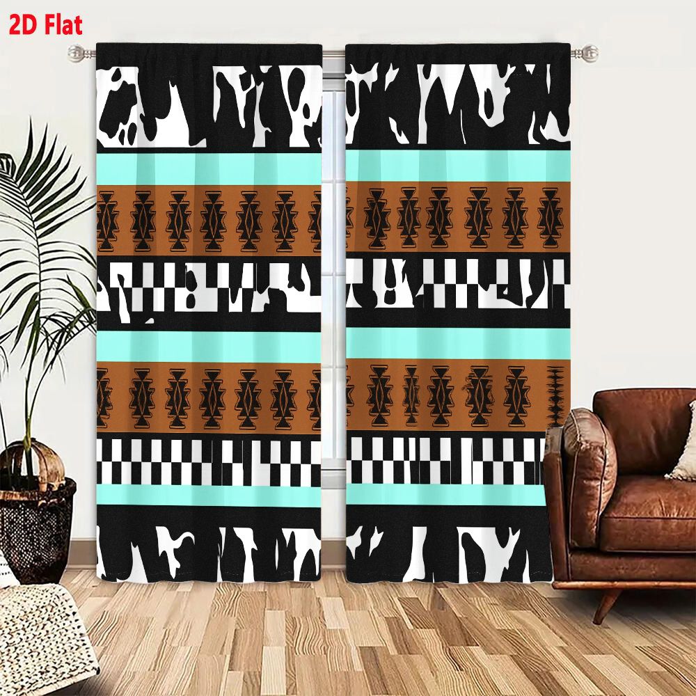 2 szt. Zasłony 2D płaskie geom – Century Textile & Sewing Supply Reviews recenzja i cena