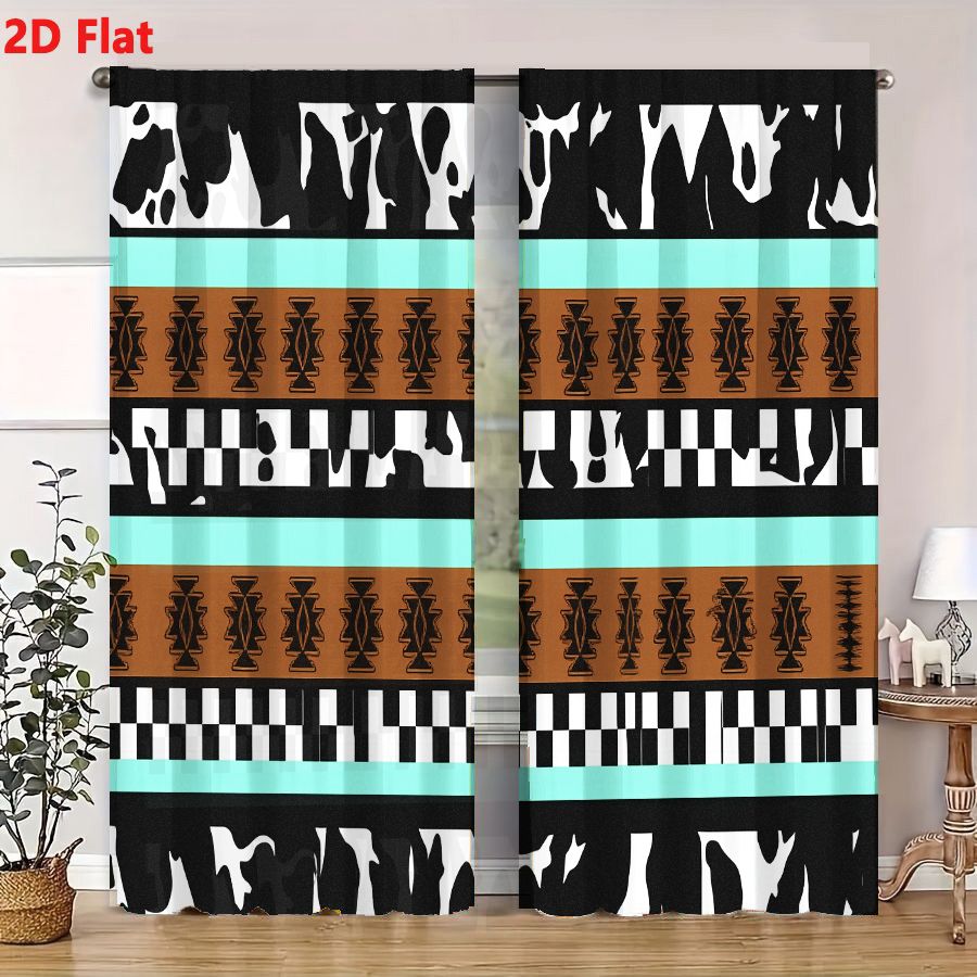 2 szt. Zasłony 2D płaskie geom – Century Textile & Sewing Supply Reviews recenzja i cena