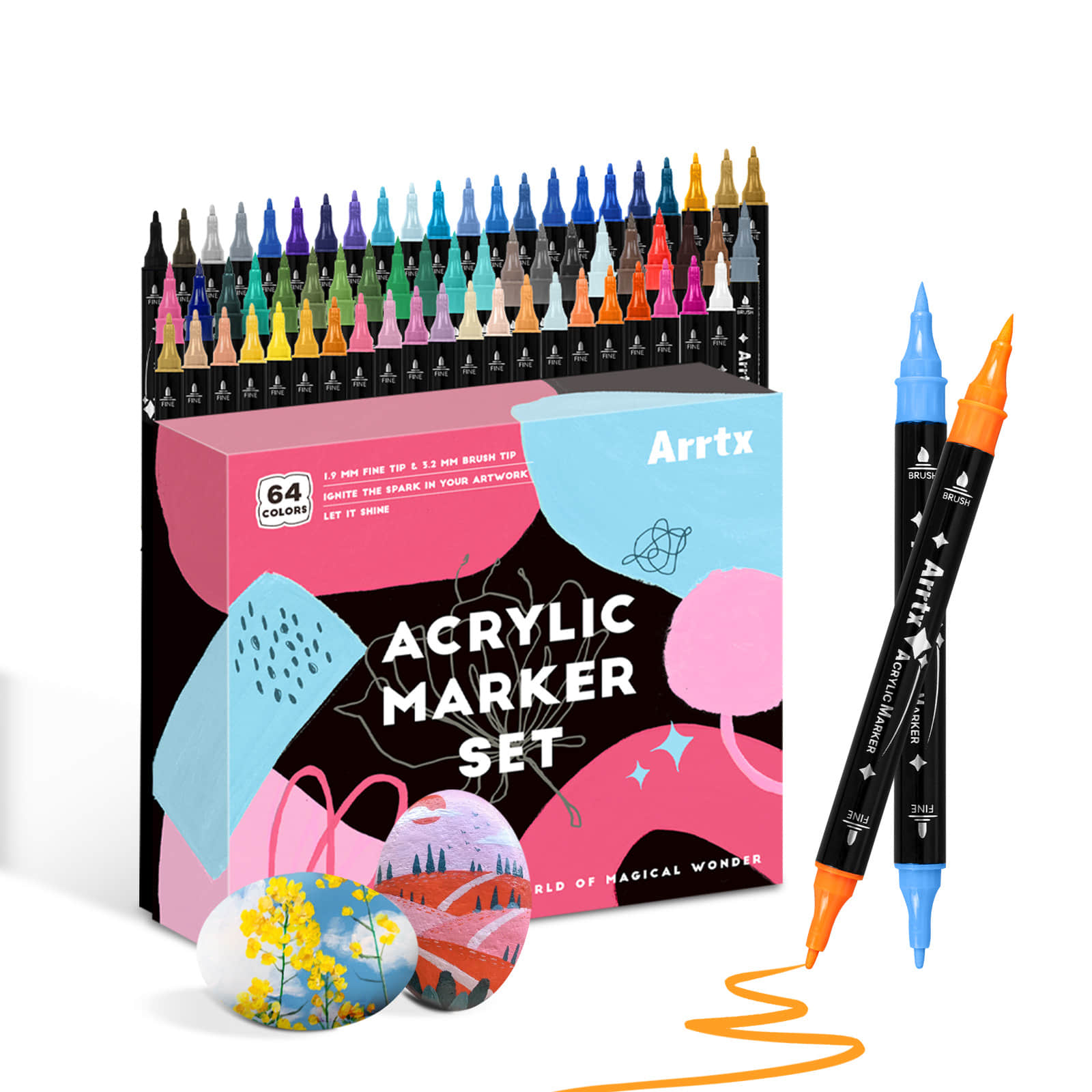 Arrtx 64 kolory pisaków akrylo – Copic Marker Classic recenzja i cena
