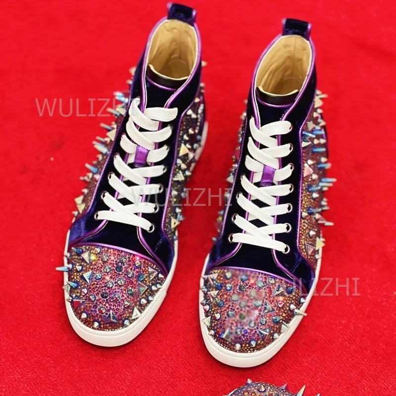 Ciemnofioletowe sneakersy męsk – Sewing Nylon recenzja i cena