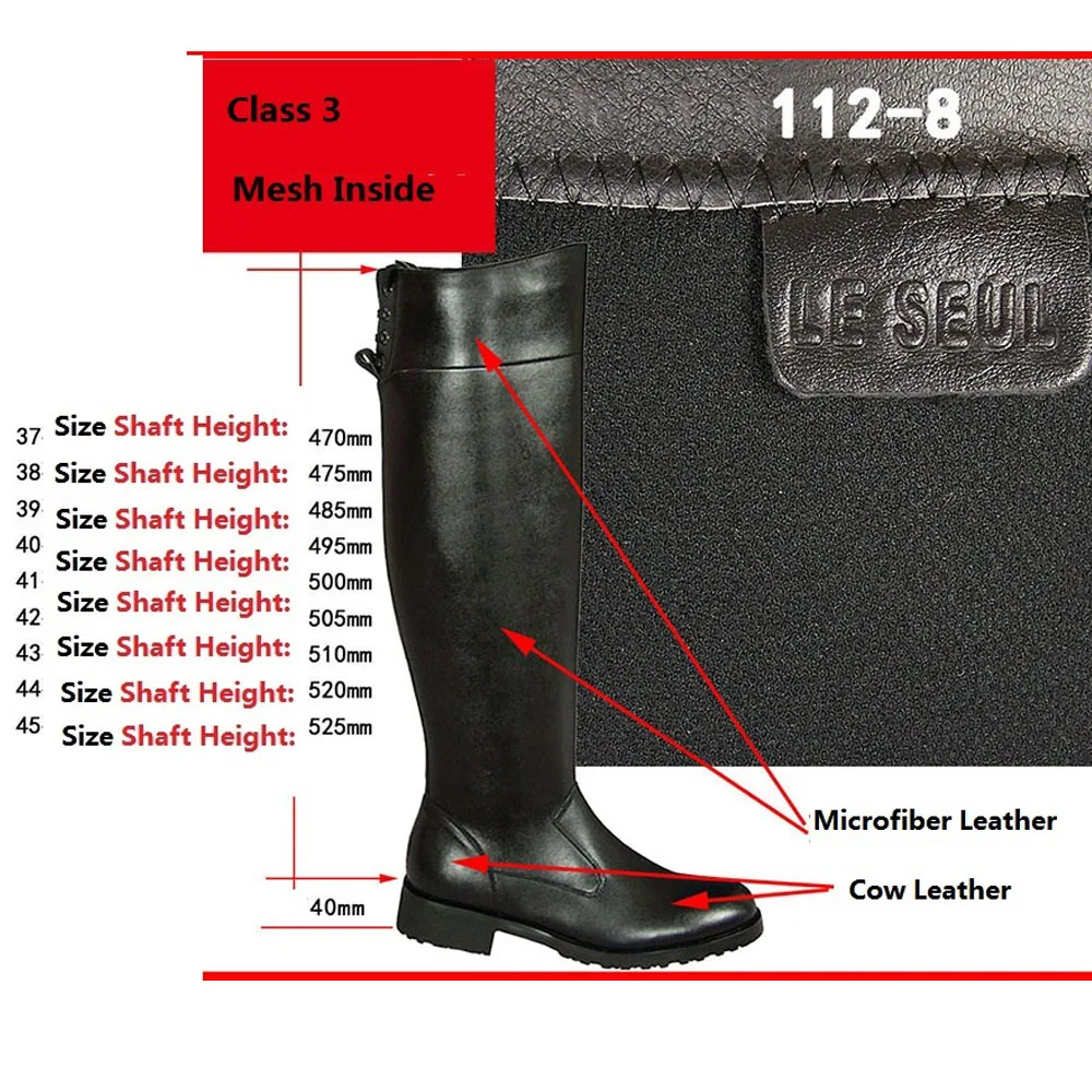 Męskie buty jeździeckie do kol – Sewing Zipper recenzja i cena