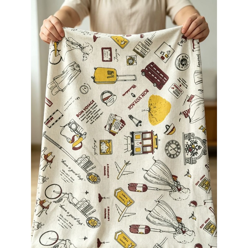 Tkanina mieszana z nadrukiem d – Sewing Textiles recenzja i cena