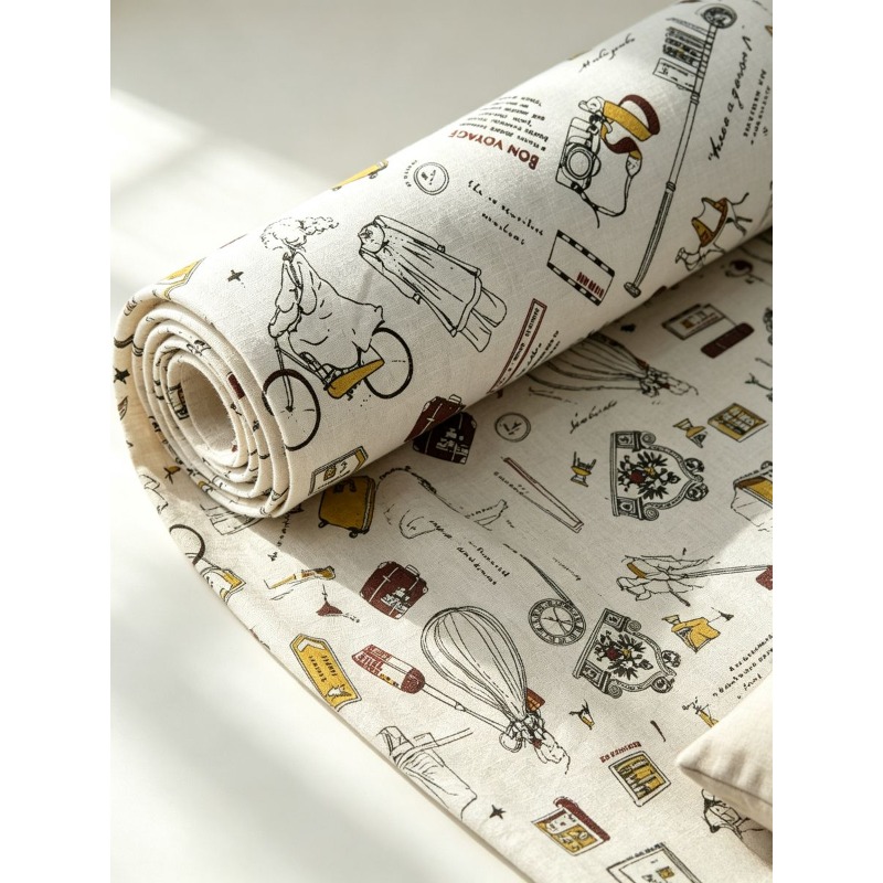 Tkanina mieszana z nadrukiem d – Sewing Textiles recenzja i cena