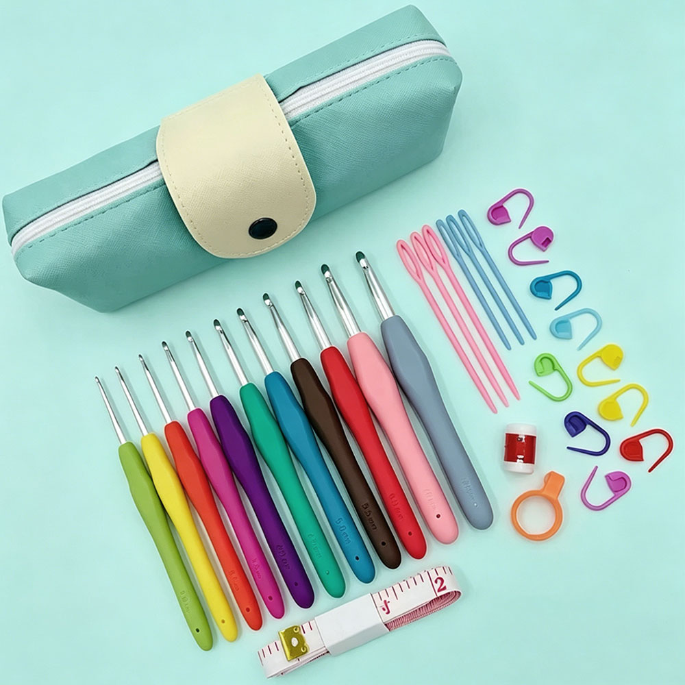 Zestaw 37 szydełek z torbą do  – Sewing Knit recenzja i cena