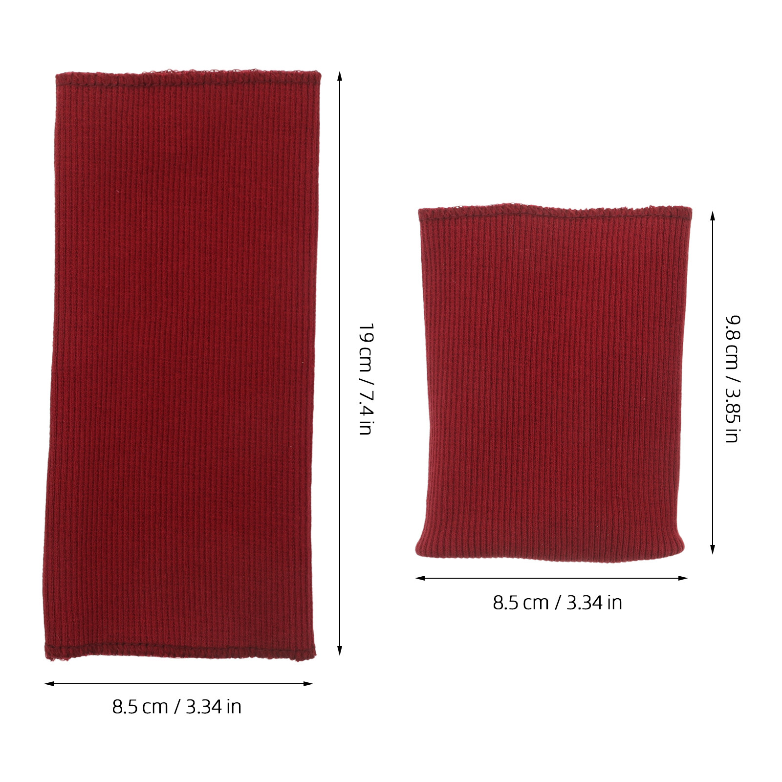 1 para ciemnoczerwonych prążko – Sewing Textiles recenzja i cena